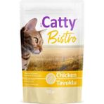 Catty Bistro Sos İçinde Tavuklu 85 gr Yetişkin Kedi Konservesi