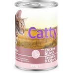 Catty Pate Tavuklu Ciğerli 395 gr Yetişkin Kedi Konservesi