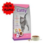 Catty Tavuklu 1 Kg Yetişkin Kedi Maması - Açık Paket