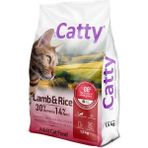 Catty Yetişkin Kedi Maması Kuzulu & Pirinçli 1,5 Kg