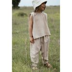 Catz Kids Vizon Şile Bezi Erkek Çocuk Kolsuz T-Shirt ve Pantolon Seti %100 Pamuk 2021 Sezonu - 1 - 2 Yaş
