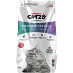 Catzo 15 kg Premium Tavuklu Kısırlaştırılmış Kedi Maması