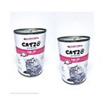 Catzo Pupzo Konserve Yetişkin 2x400 gr Kedi Maması