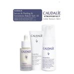 Caudalie Vinoperfect Leke Bakım Seti -10 | Serum & Peeling & Temizleme Köpük Orijinal Boy
