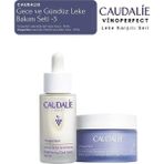 Caudalie Vinoperfect Leke Bakım Seti -3 | Gece Kremi & Serum Boy