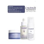 Caudalie Vinoperfect Leke Bakım Seti -5 | GECE KREMİ & SERUM & Temizleme Peeling Köpük Orijinal Boy