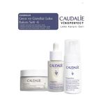 Caudalie Vinoperfect Leke Bakım Seti -6| GÜNDÜZ KREMİ & SERUM & Temizleme Peeling Köpük Orijinal Boy