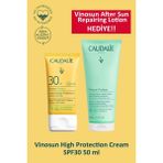 Caudalie Vinosun High Protection Cream Spf30 50 Ml + Caudalie Vinosun After Sun Repairing Lotion 200 Ml