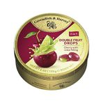 Cavendish & Harvey 175 gr Double Fruit Drops Limon Dolgulu Kirazlı Şeker