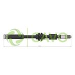 CAVO C900473A Arka Fren Hortumu S40 II (Ms) 04-