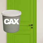 CAXCOLORS Ahşap-Metal Vernikli Kapı Akrilik Boya 1 Litre - FISTIK YEŞİLİ