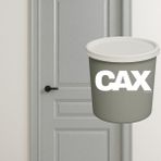 CAXCOLORS Ahşap-Metal Vernikli Kapı Akrilik Boya 1 Litre - GÜMÜŞ GRİ