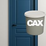 CAXCOLORS Ahşap-Metal Vernikli Kapı Akrilik Boya 1 Litre - MAVİ