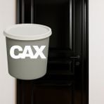 CAXCOLORS Ahşap-Metal Vernikli Kapı Akrilik Boya 1 Litre - PARLAK SİYAH
