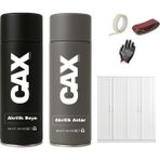 CAXCOLORS Ahşap&lake Dolap Boyası Özel Yapım Akrilik Sprey Boya 400 ml + Çizik Astarı - PARLAK BEYAZ