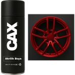 CAXCOLORS Araba Jant Sprey Endüstriyel Akrilik Özel Yapım Sprey Boya 400 ml - KIRMIZI