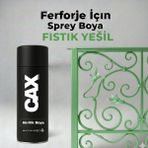 CAXCOLORS Cax Akrilik Sprey Boya 400ML - Ferforje, Metal ve Mobilya Yenileme Boyası - (Hızlı Kuruyan) - Yeşil