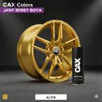 caxcolors CAX Altın Sarısı Jant Sprey Boya 400ml - Isıya Dayanıklı, Zengin Metalik Gold Jant Yenileme Spreyi