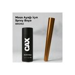 caxcolors CAX COLORS Masa Ayağı Mobilya Sprey Boya 400ml - Metal Ahşap Plastik İçin Hızlı Kuru Parlak Boya