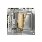 CAXCOLORS Cax Isıya Dayanıklı Kalorifer Petek Sprey Boyası 400 ml Sararma Yapmaz - [parlak Beyaz]