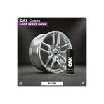 CAXCOLORS Cax Krom Efektli Jant Sprey Boya 400ML - Isıya Dayanıklı, Yüksek Yansımalı Parlak Metalik Gümüş