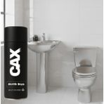 CAXCOLORS Cax Sprey Boya - Parlak Beyaz Lavabo Fayans ve Klozet Boyası - 400ML Suya Dayanıklı Akrilik Boya - Gümüş