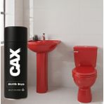 CAXCOLORS Cax Sprey Boya - Parlak Beyaz Lavabo Fayans ve Klozet Boyası - 400ML Suya Dayanıklı Akrilik Boya - Kırmızı