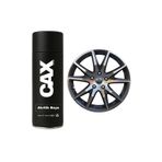 caxcolors GUN METAL ARABA JANT SPREY AKRİLİK ÖZEL YAPIM SPREY BOYA 400 ML