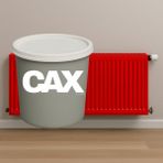 CAXCOLORS Lavabo-Fayans-Petek Dönüşüm Boyası Isıya ve Sıvıya Dayanıklı Akrilik Boya 1 Litre - KIRMIZI