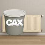 CAXCOLORS Lavabo-Fayans-Petek Dönüşüm Boyası Isıya ve Sıvıya Dayanıklı Akrilik Boya 1 Litre - KREM