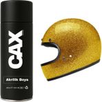 CAXCOLORS Motorsiklet Kask Saf Akrilik Sprey Boyası 400 ml - METALİK SARI