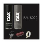 CAXCOLORS Sprey+Astar Premium Özel Yapım Akrilik Sprey Boya Seti 400 ml (Araba-Metal-Plastik-Ahşap) - KAHVERENGİ RAL-8022