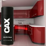 CAXCOLORS Yeni Nesil Akrilik Dönüşüm Sprey Boya 400 ml Dolap-Fayans-Cam-Plastik-Ahşap-Duvar - KIRMIZI