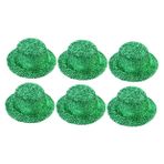 CAXUSD Mini Şapkalarda Küçük Leprechaun Şapkaları İrlanda Mini Parti Şapkaları Kendin Yap Üst Şapkalar Bebekler İçin Şık Küçük Şapkalar Şapka El Sanatları Melon Şapka