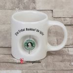 Çay Erdal Bakkalda İçilir Porselen Kupa Bardak