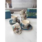 Çay Fincanı Azur 6 Kişilik 12 Parça - 6 Adet - 200 ml