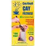 Çay Keyfi Çay Demleme Poşeti (çay Filtresi) Tekli Paket * (26 Poşet)