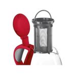 Çay Makinesi Için Tta2010 Cam Sürahi Kırmızı - Filtreli