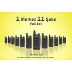 Çaycı Telsizi 1 Merkez 11 Şube Full Set