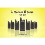 Çaycı Telsizi 1 Merkez 6 Şube Full Set
