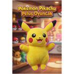 cayenna Pikachu Peluş Oyuncak - 40 cm Hediyelik, Çocuklar İçin Yumuşacık Uyku Arkadaşı