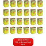 Çaykur Burcum Yeşil Çayı Teneke Kutu 100 Gr. 24'lü Koli