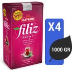 Çaykur Filiz Çayı 1000 gr x 4 Adet - 1 kg