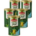 Çaykur Herdem Yaprak Yeşil Dökme Çay Naneli 200 Gr. Beşli Paket