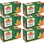 Çaykur Herdem Yeşil Çay Süzen Poşet Elmalı 1,6gr 25 Adet Altılı Paket