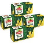 Çaykur Herdem Yeşil Çay Süzen Poşet Limonlu 1,6gr 25 Adet Dörtlü Paket