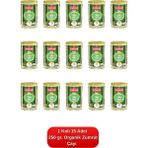 Çaykur Organik Zümrüt Yeşili Dökme Çay (Teneke Kutu) 250 Gr. 15'li Koli