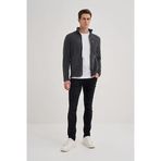 CAZ 56330 DİK YK. POLAR SWEAT HIRKA ANTRASİT ANTRASİT XL