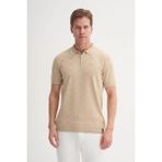 Cazador 3031 Erkek Polo Yaka Triko T-Shirt - Bej