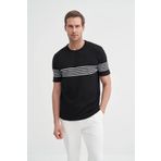 Cazador 3040 Erkek Bisiklet Yaka Triko T-shirt
